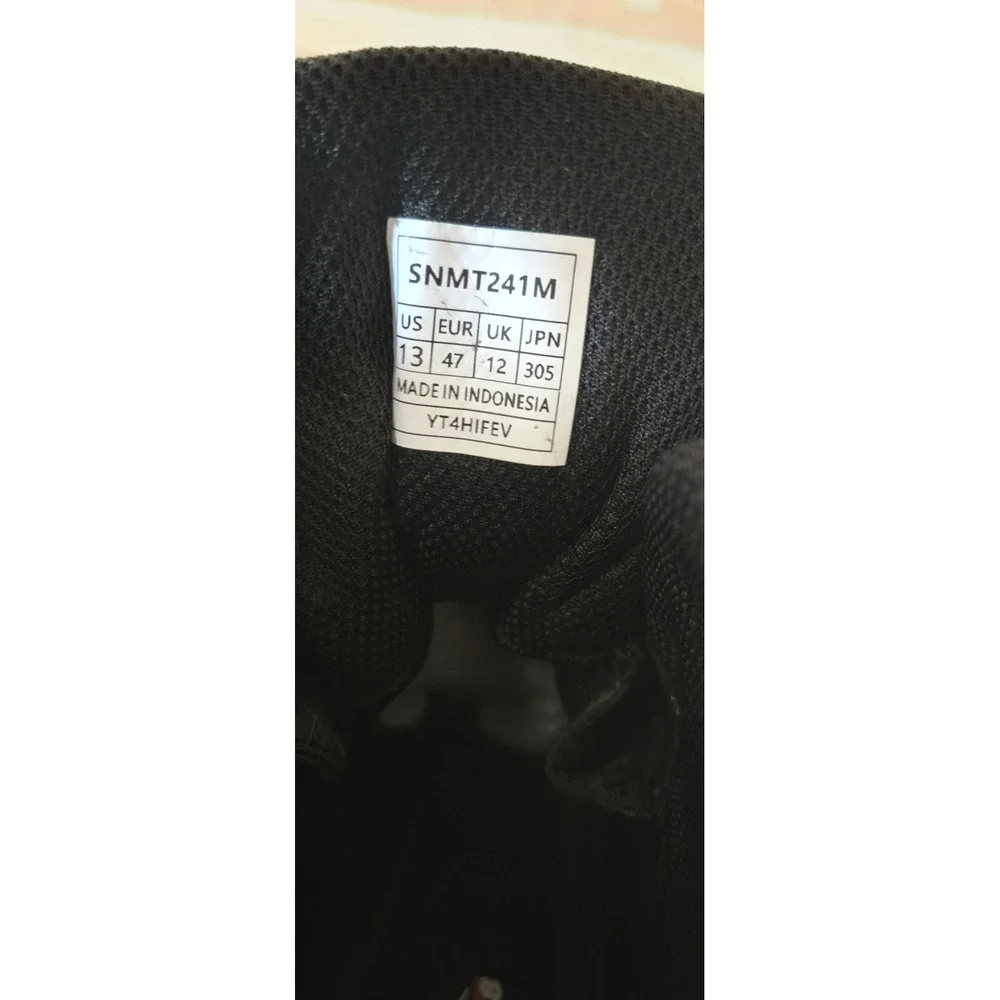 Nortiv8 Mens Military Tactical Boots Black Side Zip SNMT241M Size 13 NEW